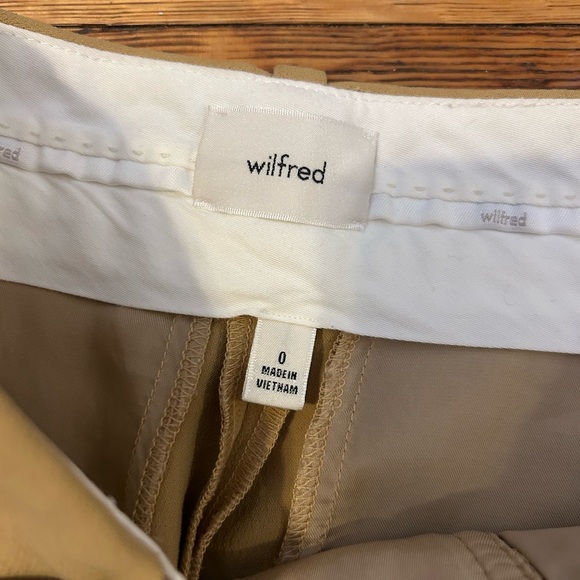 Arizia - Wilfred Tan Bermuda Shorts Structured Cotton Blend - Picture 2 of 3